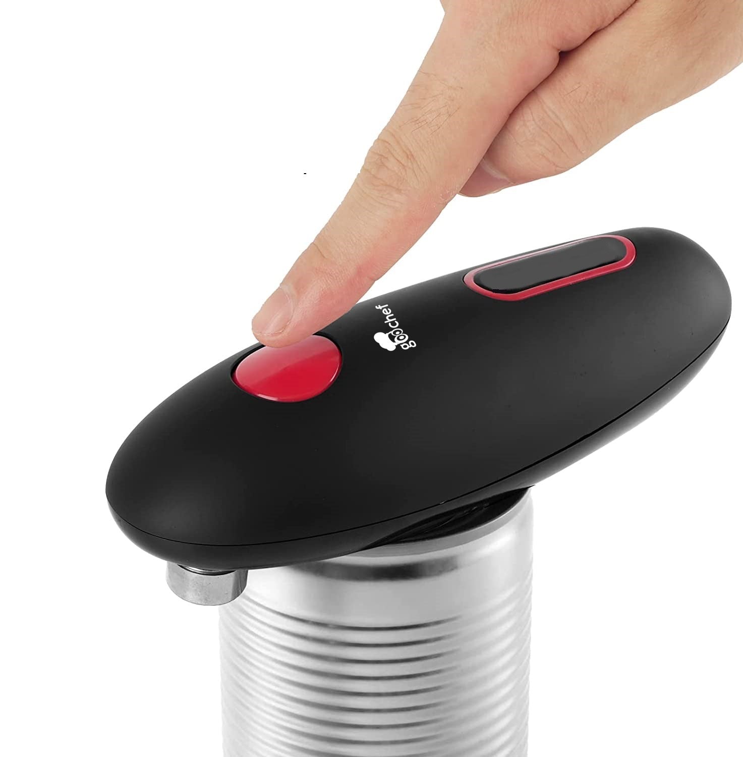 Kitchen Mama One-Touch Electric Can Opener, Hands-Free, Ergonomic