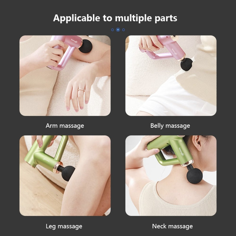 Use the GooGenie Massager to disappear your stiffness and remove pain after exercise