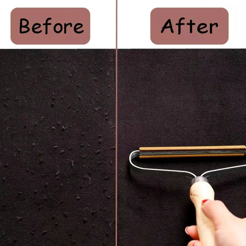 Battery-Free: No more batteries wasted on electric cloth shavers