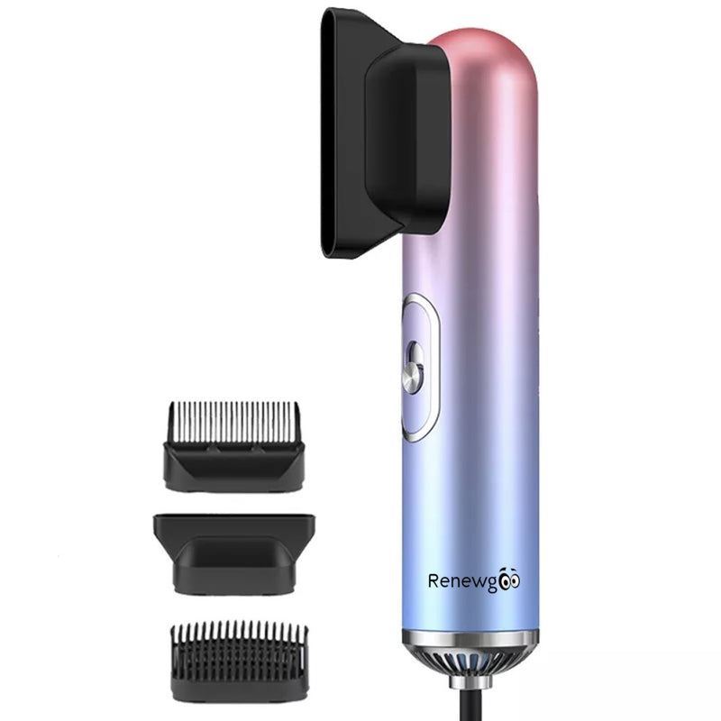 Renewgoo 5-in-1 Styler Hair Straightener Curler Negative Ion Dryer