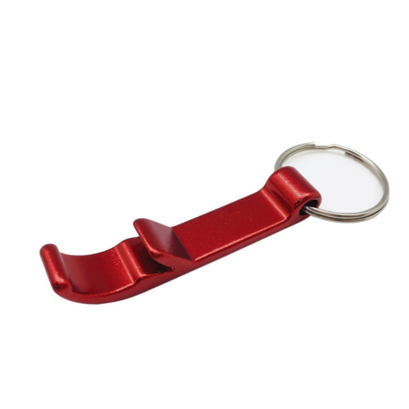 COMPACT & CONVENIENT SIZE: The Renewgoo Keychain Bottle Opener is small and lightweight enough to fit in your hand, your pocket, your car or even a kitchen drawer